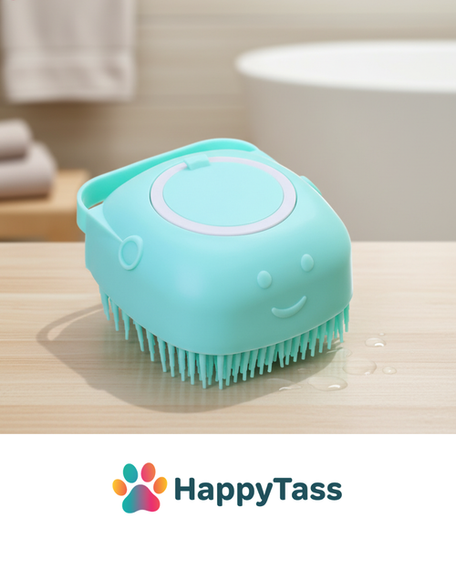 HappyTass Duschborste för Husdjur