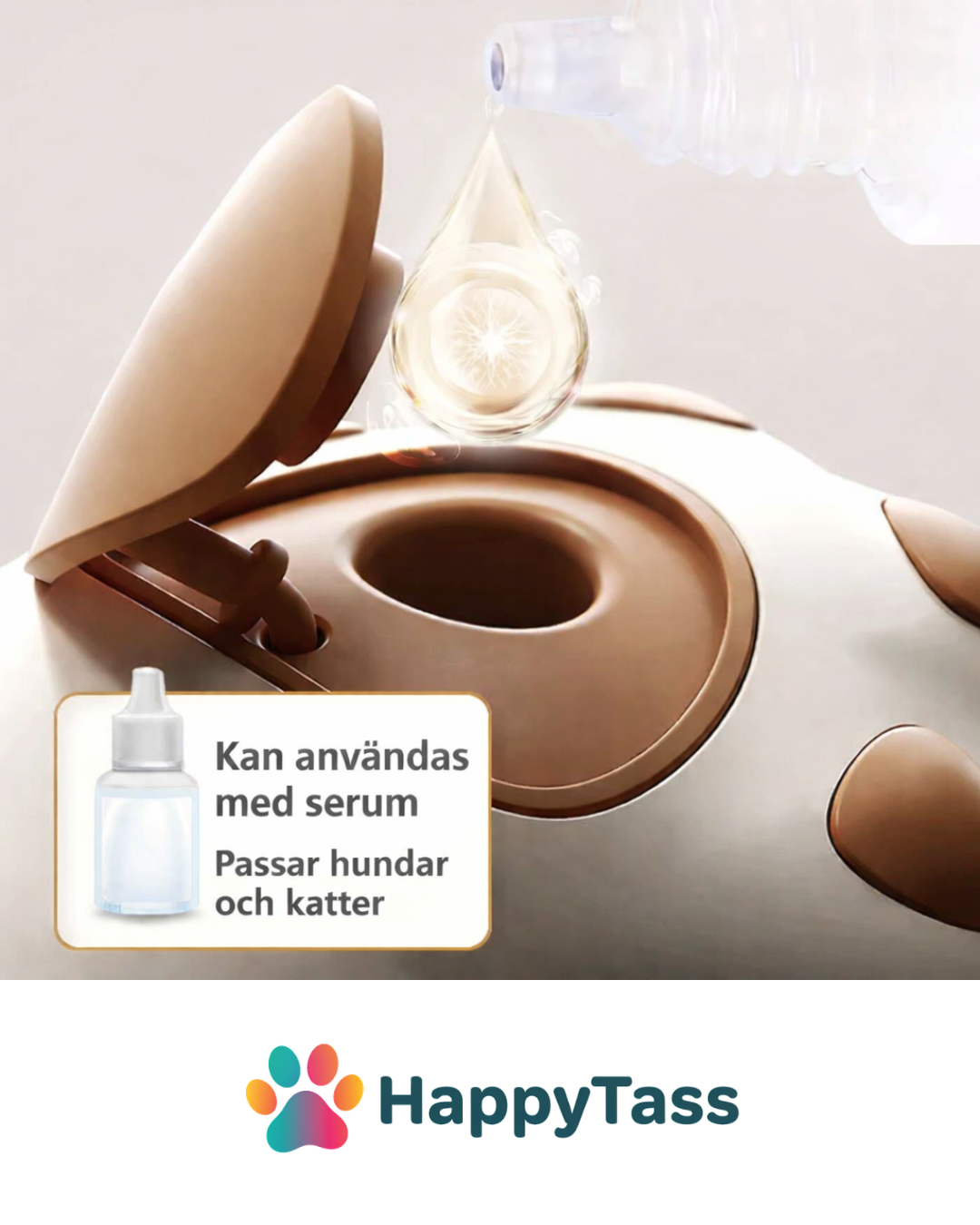 HappyTass Ångborste