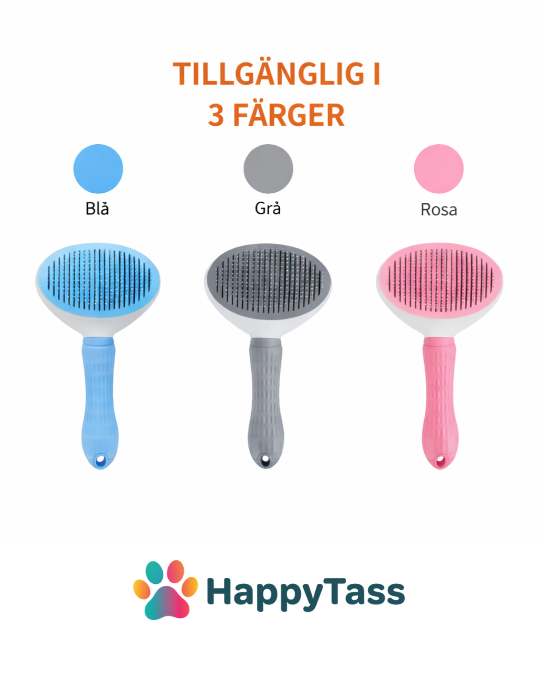 HappyTass Pälsborste