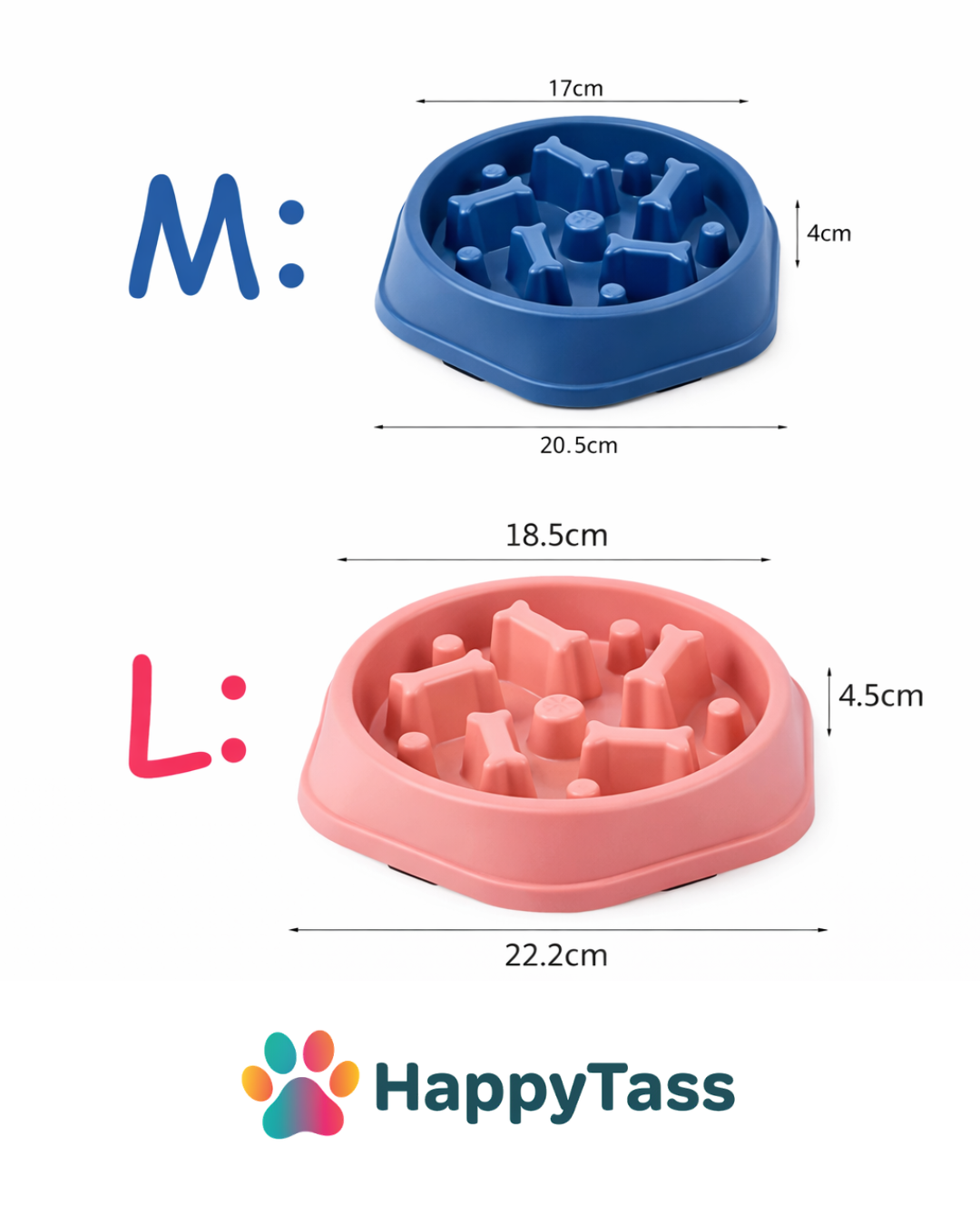 HappyTass Smart Skål
