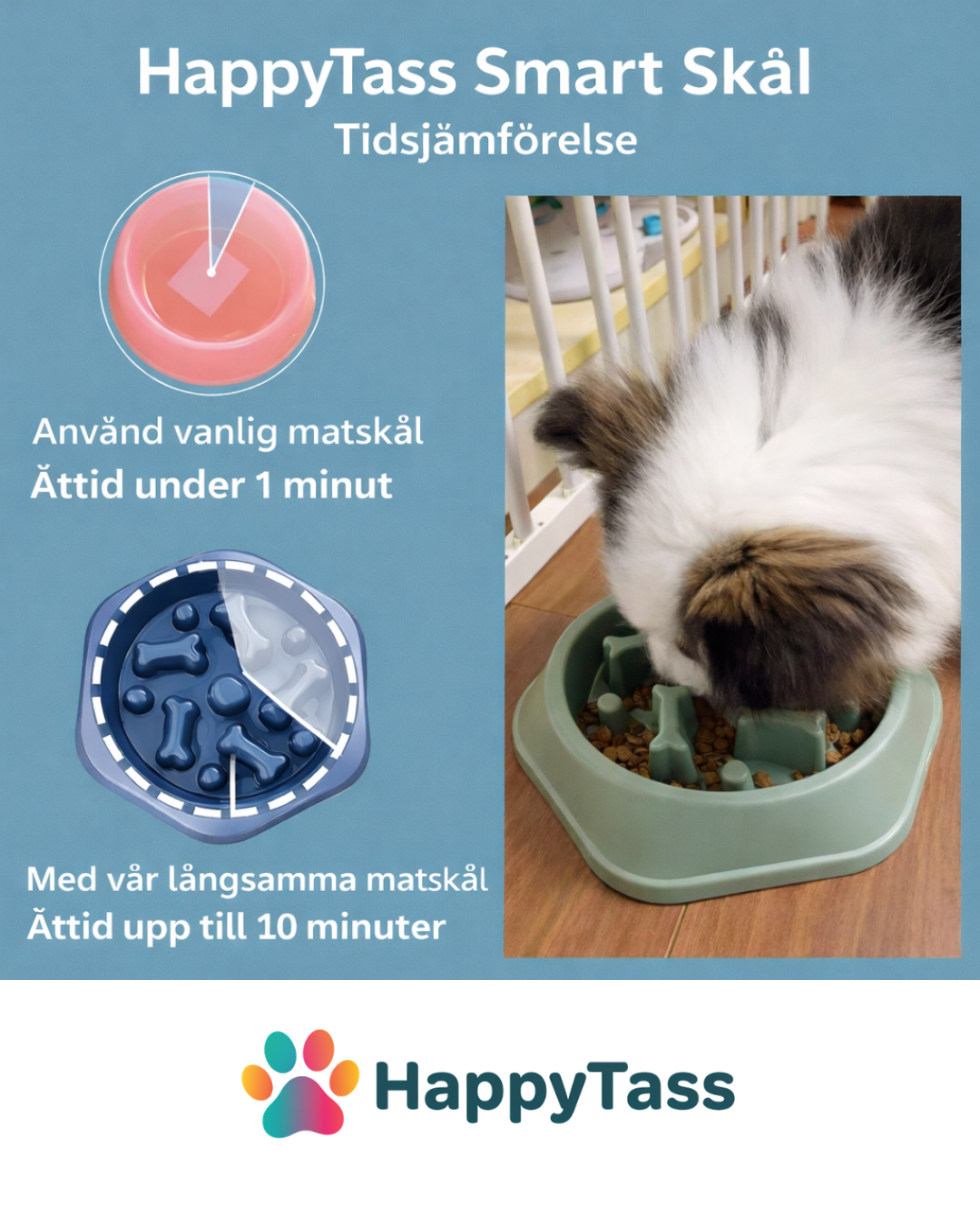 HappyTass Smart Skål