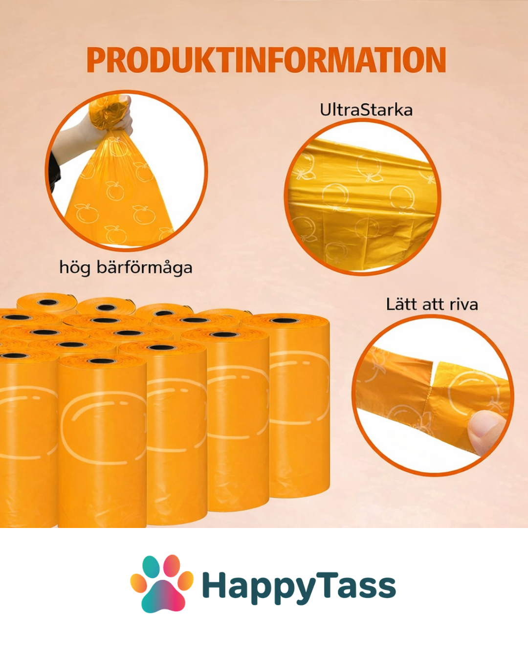 HappyTass Bajspåsar